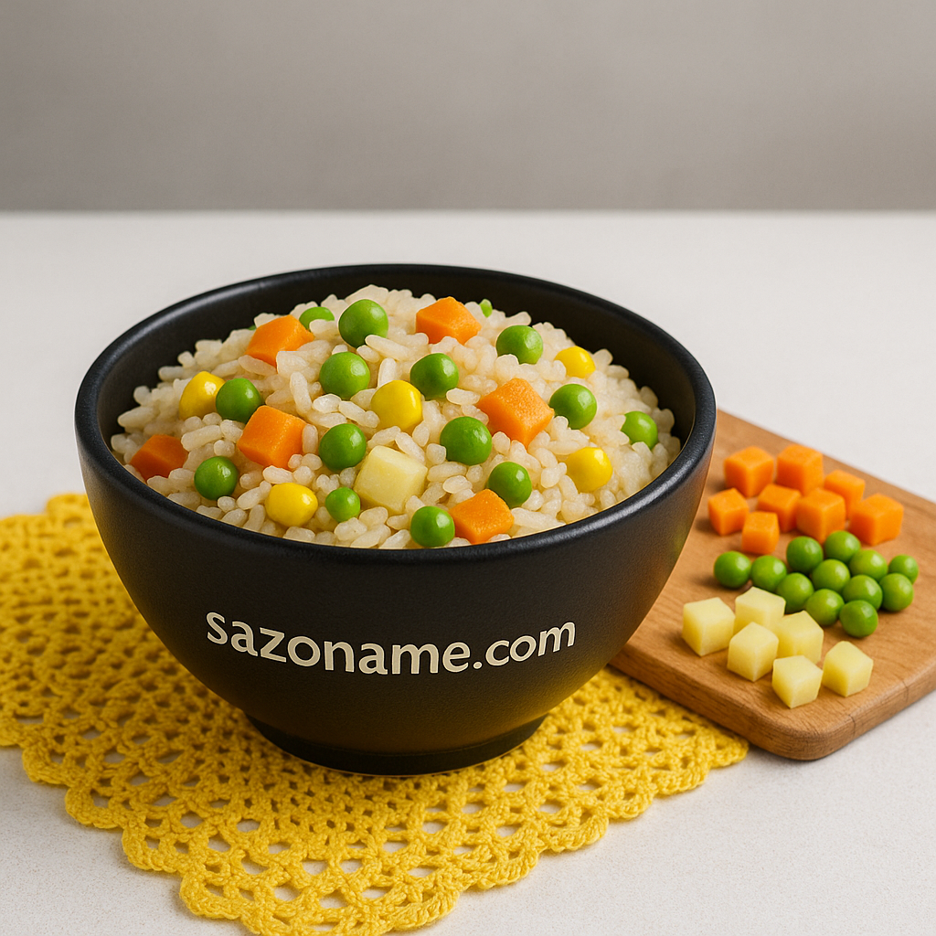 arroz con vegetales arroz con vegetales