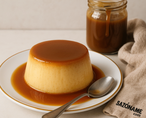 flan de cajeta