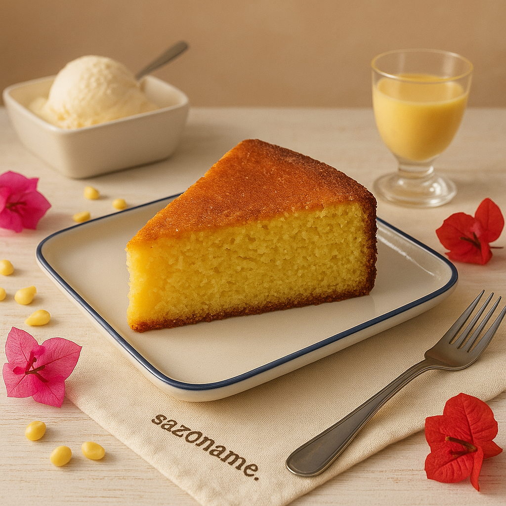 Pastel de elote Pastel de elote