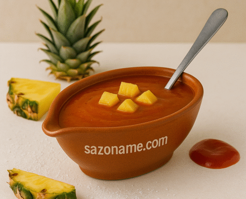 salsa agridulce piña