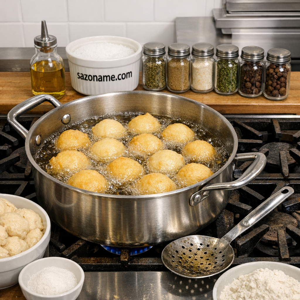 bolitas de buñuelos bolitas de buñuelos